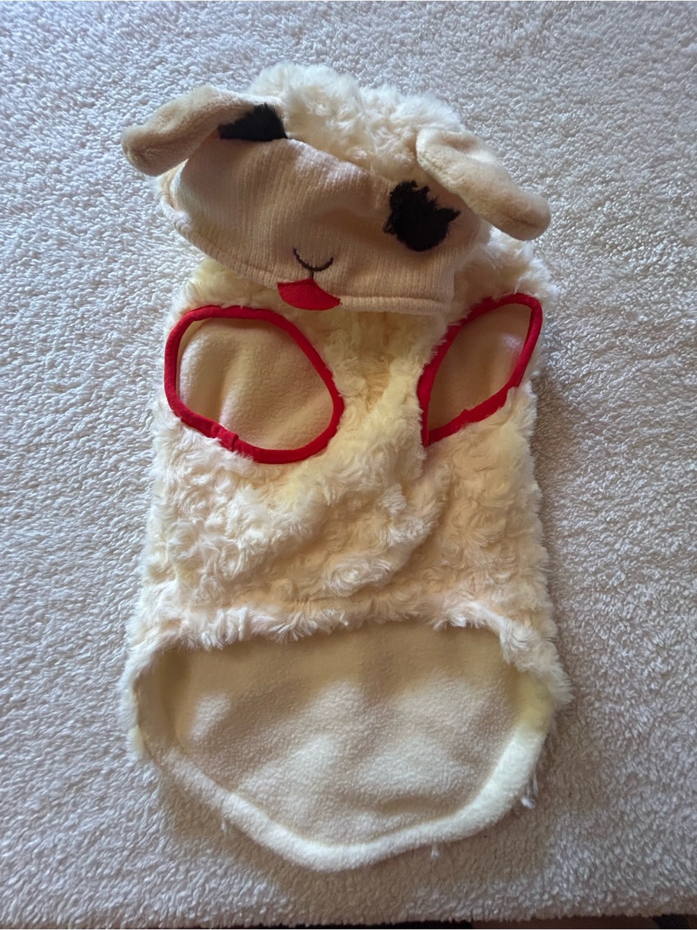 Small Lamb Chop Pet Costume